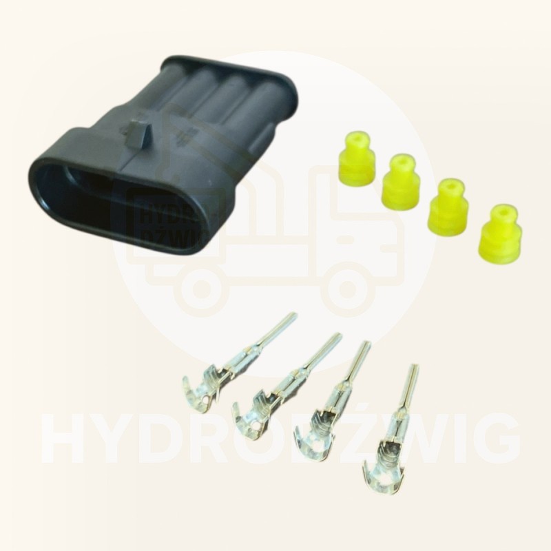 Gniazdo AMP 4 pinowe FASSI