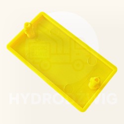 Tabliczka piktogram HIAB oznaczenie dźwigni - chwytak