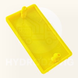 Tabliczka piktogram HIAB oznaczenie dźwigni - rozsuwanie podpory